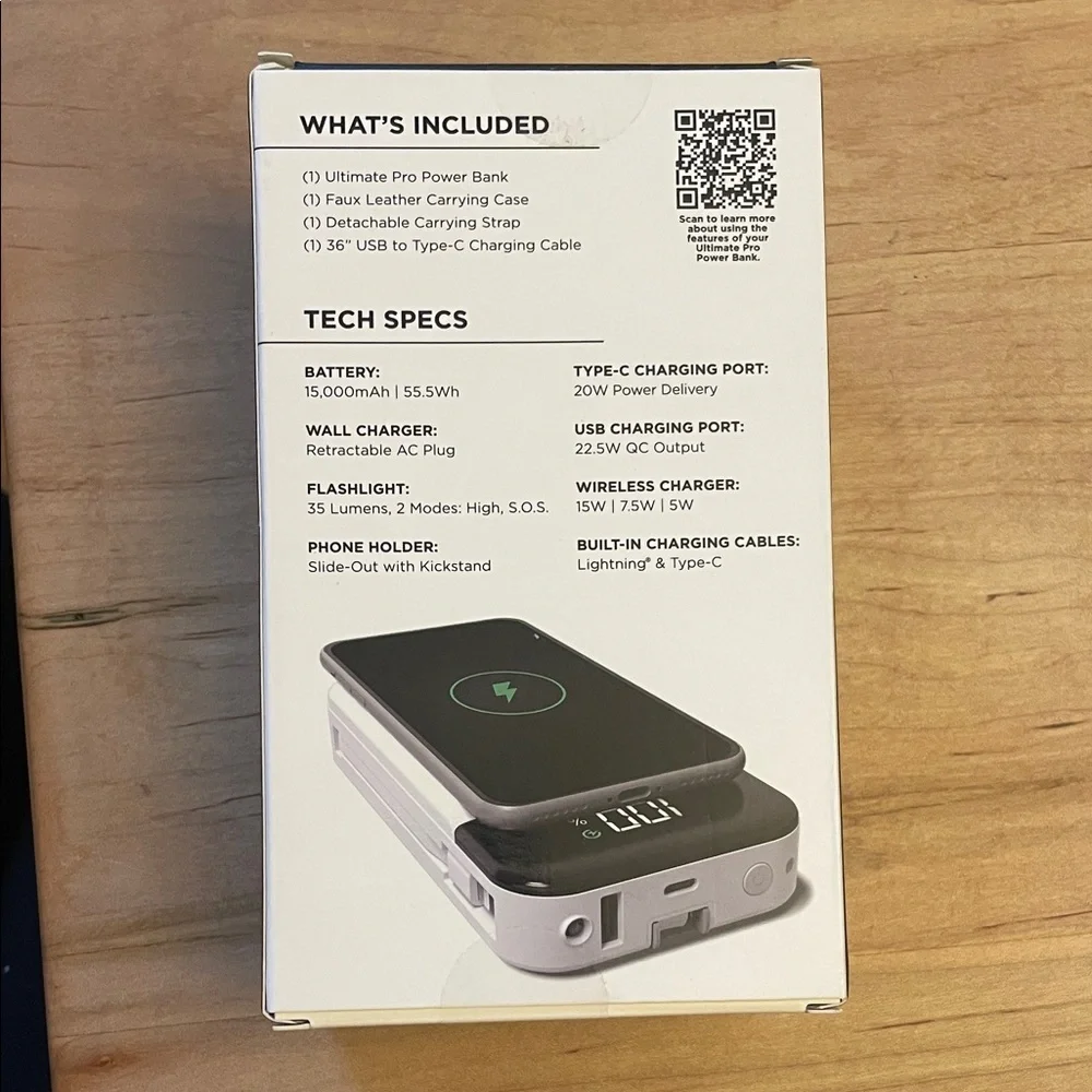 Ultimate Pro Power Bank - White
